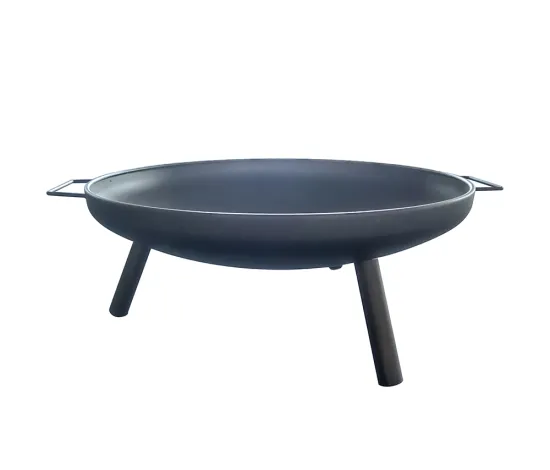 Classic 3-Legged Wood-Burning Fire Pit and Backyard Fireplace