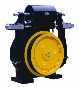 Elevator parts Gearless  Traction machine 450kg
