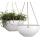 White Hanging Planter Basket