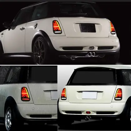 HCMOTIONZ Tail Lights For 2001-2006 BMW Mini R50 R52 R53 Cooper S