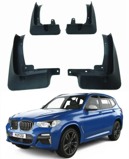 4pcs Molded Car Mudflaps Front Rear Mudguards For 2018-2019 BMW X3 M G01 Mud Flap Splash Guards Car fender Flares