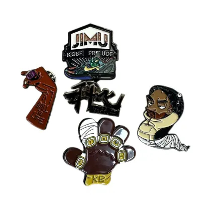 Wholesale Top Quality Enamel Lapel Pins - Anime & Kobe Metal Pins