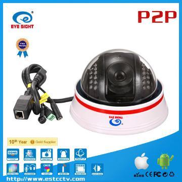 Cheap indoor IR night vision Dome IP Camera.