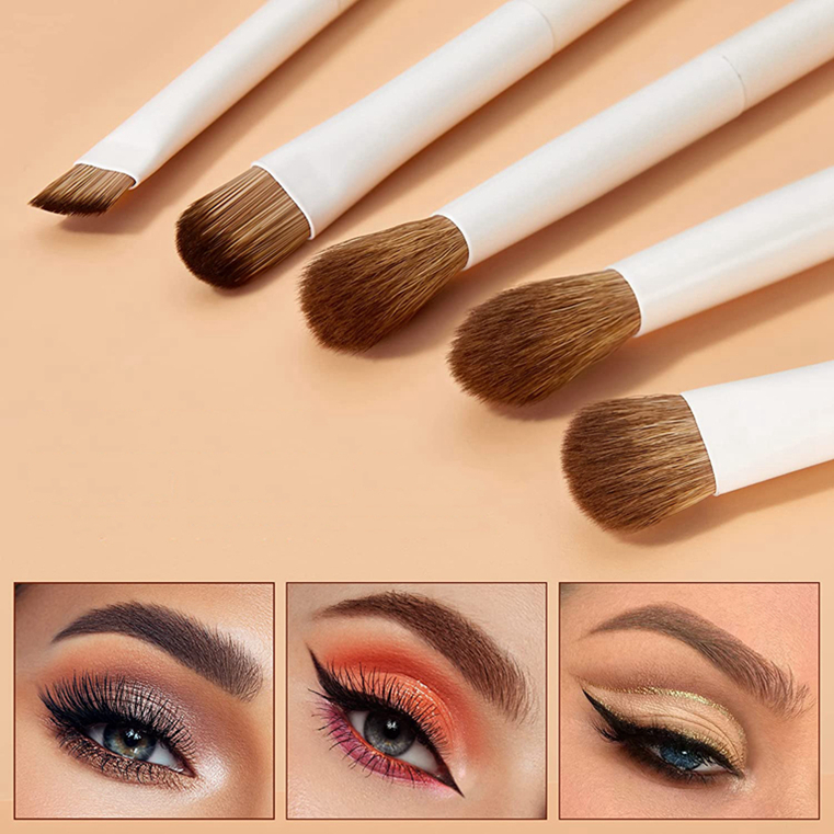 White Make Up Brush Set