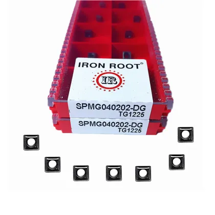 Carbide Inserts & CNC Drill Bits: SPMG and TG Series