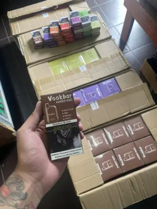 Kuala Lumpur Wholesale Vookbar Amber 9000 Puffs Vape