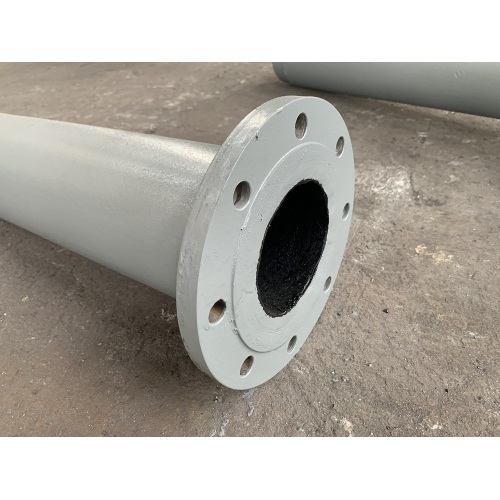 Ash removal and wear-resistant pipe for power plant