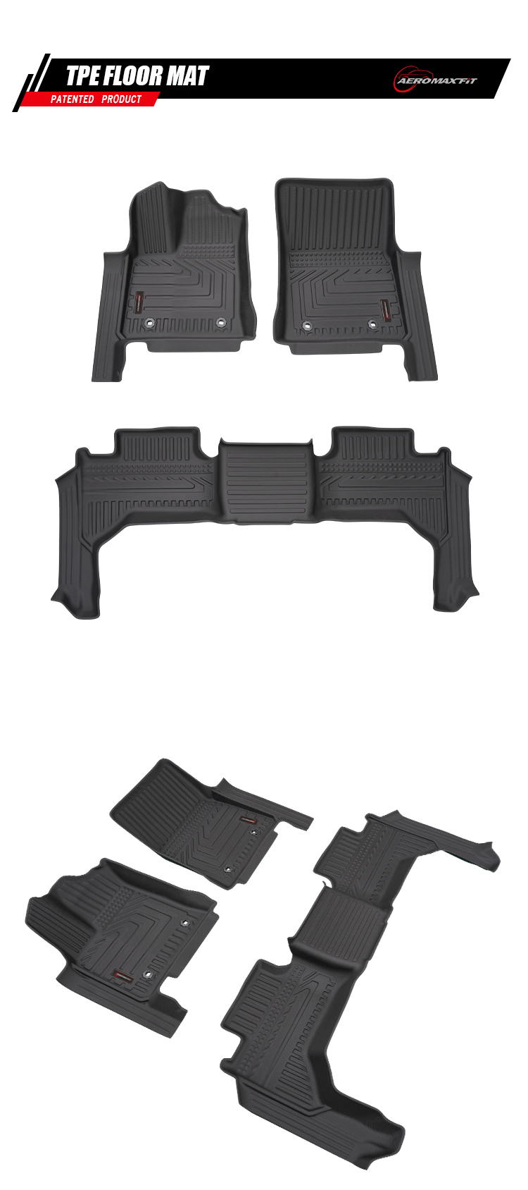 Toyota LC300 floor mats_02