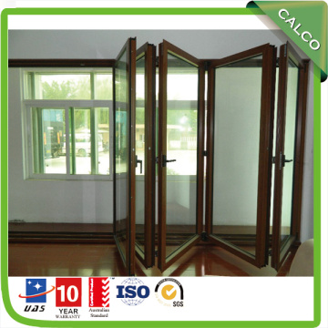 Aluminum sliding and folding door