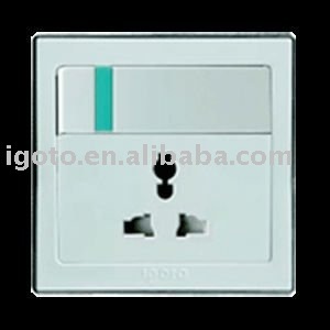1 gang switch and MF socket
