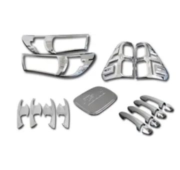 Full Chrome Kit Accessories Combo for Toyota Hilux REVO 2015-2017