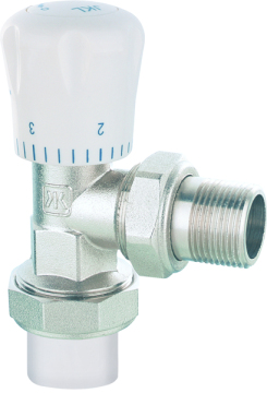 temperature control Valve, Bi-Directional Angled Valve Body