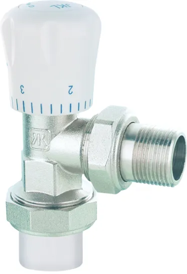 temperature control Valve, Bi-Directional Angled Valve Body