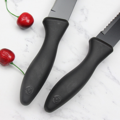 Non stick  kitchen knife set