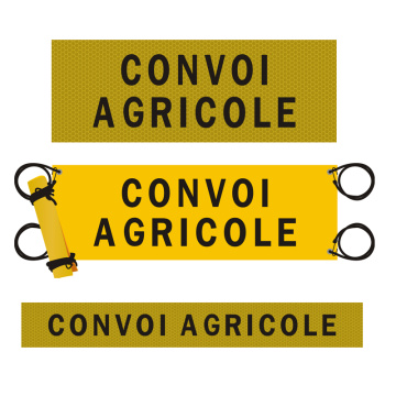 "CONVOI AGRICOLE" sign