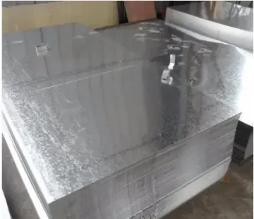 DIN g550 galvanized steel sheet