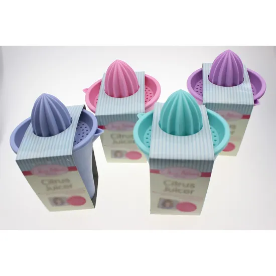 newest plastic hand manual lemon citrus orange juicer for kitchen tool