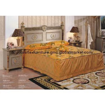 Italian modern luxury style bed
