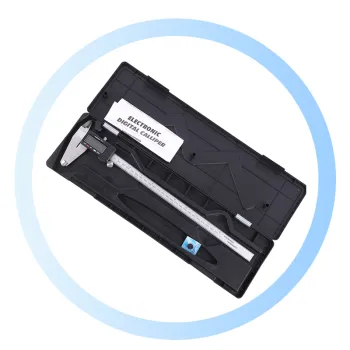 High Precision Stainless Steel LCD Vernier Caliper with Mm/Inch Digital Display