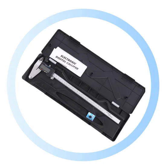High Precision Stainless Steel LCD Vernier Caliper with Mm/Inch Digital Display
