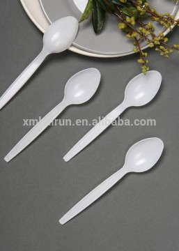 15.5cm Wholesale Colorful Disposable Plastic Desert Spoon