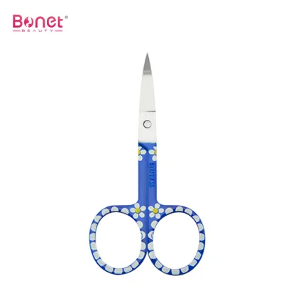 Professional manicure scissors with sharp tip