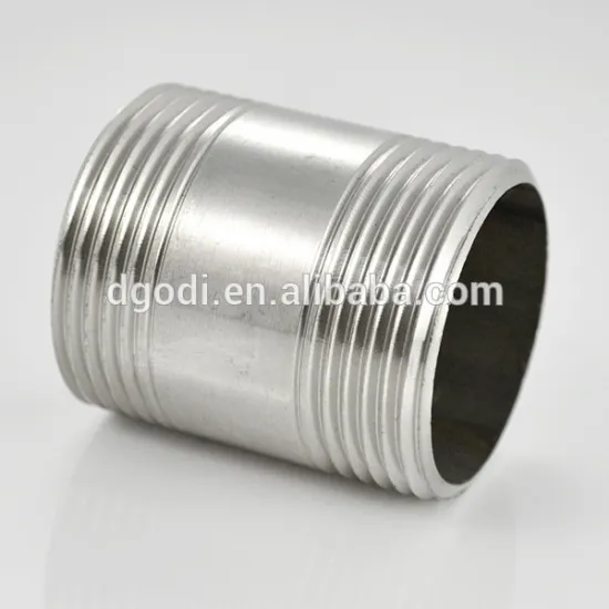 Custom stainless steel threaded pipe fittings/stainless steel pipe threaded end cap