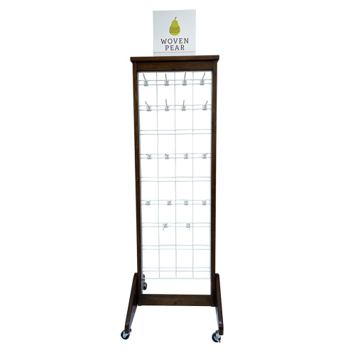 APEX Store Durable Chips Stand Display in metallo