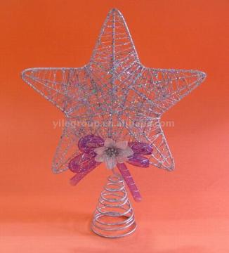 Christmas five star ornament