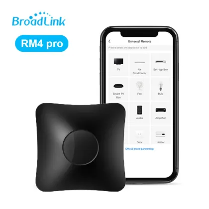 Smart Home Universal Remote: BroadLink RM4 Pro for Alexa and Google Home