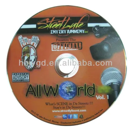 DVD Silver Recording