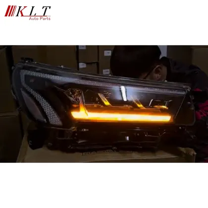KLT New Arrival LED Headlight Projector Lens for Hilux Revo Rocco 2021-2024