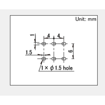 Spun series push switch