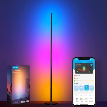 RGB LED Floor Lamp for eSports and Music Rhythm Atmosphere