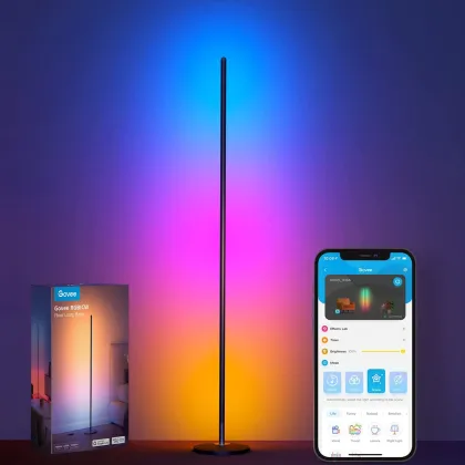 RGB LED Floor Lamp for eSports and Music Rhythm Atmosphere