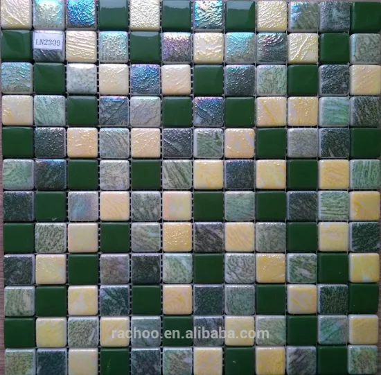 mix solid glass mosaic tile backsplash kitchen bathroom wall flooring