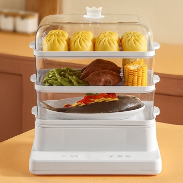 Inventory 24L 2023 Multi-Purpose Layer Kitchen Digital Smart Warmer Cooker - Electric Food Steamer
