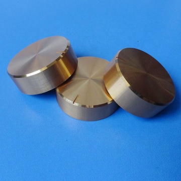 6mm D-Shaft Aluminum Polished Potentiometer Knob for Rotary Encoder
