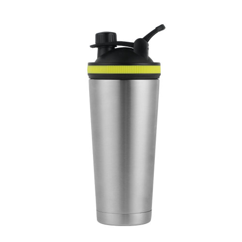 Großhandel 700 ml Edelstahl Protein Fitnessstudio Shaker Flasche