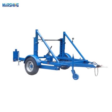 MARPT-70 Enkelassige mechanische ondersteuning kabeltrommelaanhangwagen