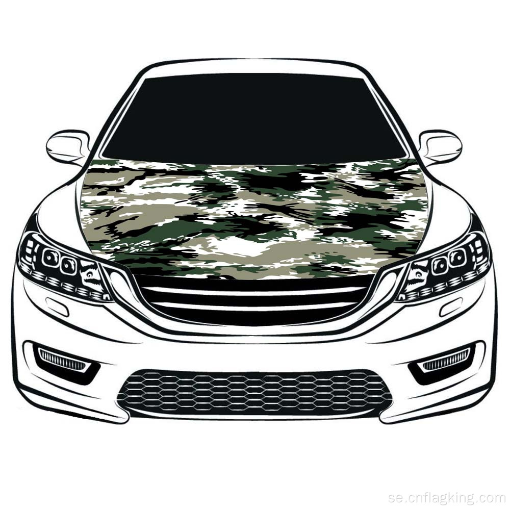 Camouflage Hood Flag 3.3X5FT Car Hood Cover Flag