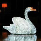 Large Led Acrylic Swan Figure Motif Lights