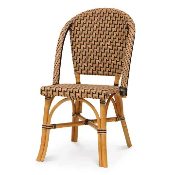 Outdoor Rattan Bistro Chair Supply for French Rattan Bistro Chairs