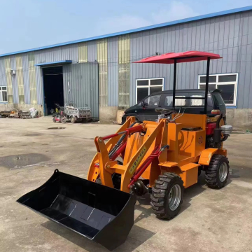 Diesel Four-Wheel Drive Farm Site Loader for Mini Hydraulic Four-Wheel Electric Forklift