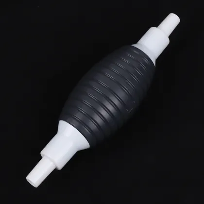 Portable Manual Liquid Oil Siphon Pump - Hand Gasoline Fuel Transfer Siphon Pump