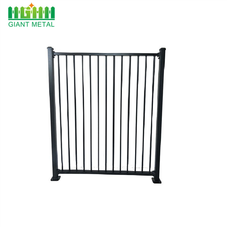 decorative wrought iron fence panel for