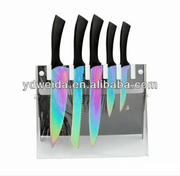 titanium knife set