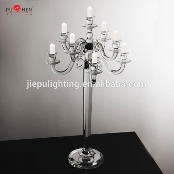 nobel huge tall Crystal candle stand candelabra for wedding party decoration