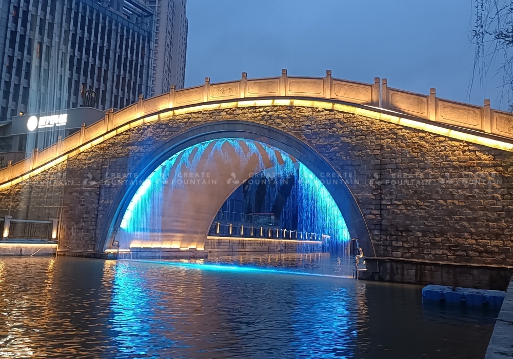 Digital Water Curtain