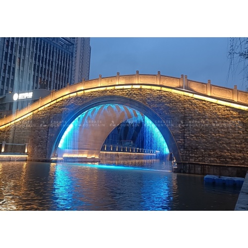 สะพานม่านน้ำดิจิตอล